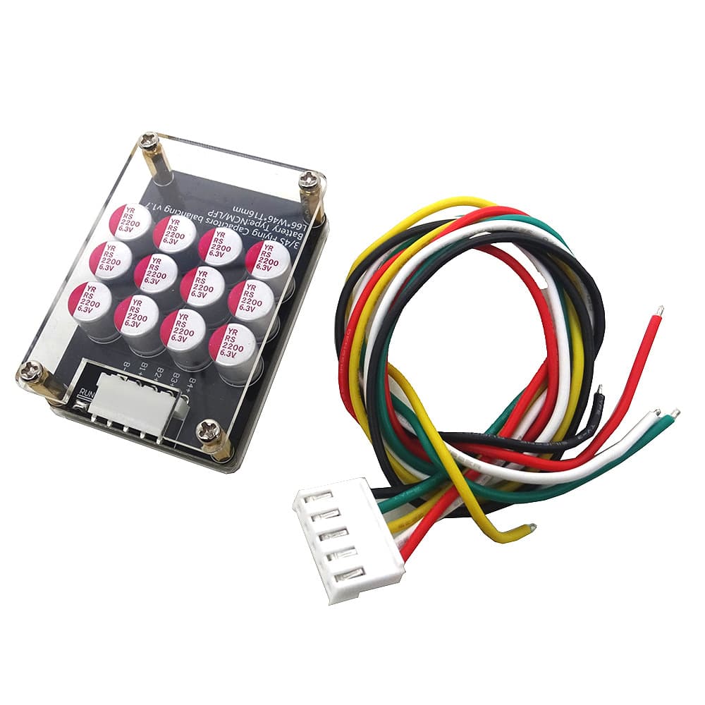 4-String Lithium Iron Phosphate Lithium Titanate Battery Protection Board Active Balancer Balance Board Shell