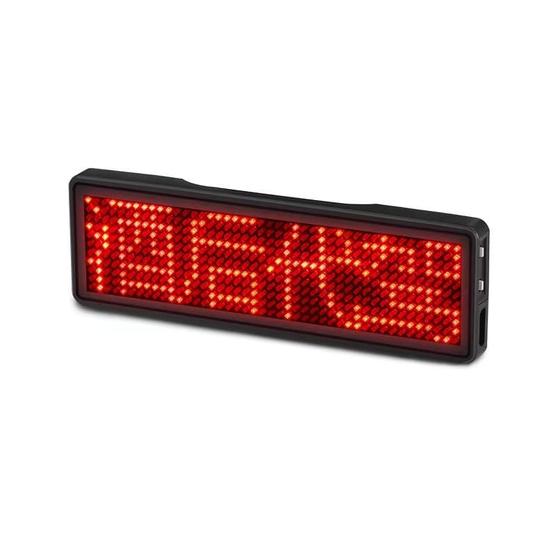 LED Display LED Badge Name Card Screen Employee ID Badge Scrolling Text Custom USB Monitor Color Screen Electronic