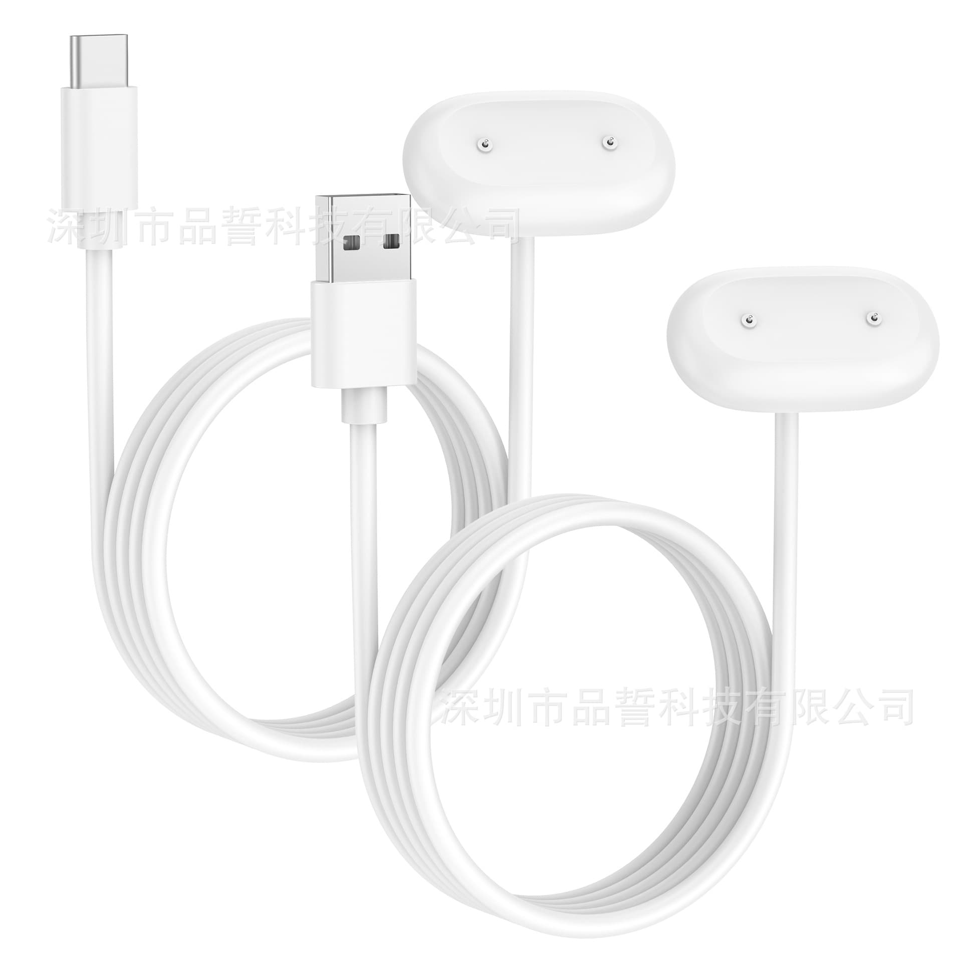 Compatible with Google Fitbit Air Band Type-C Charging Cable for Google Fitbit AIR Watch USB-A Data Cable