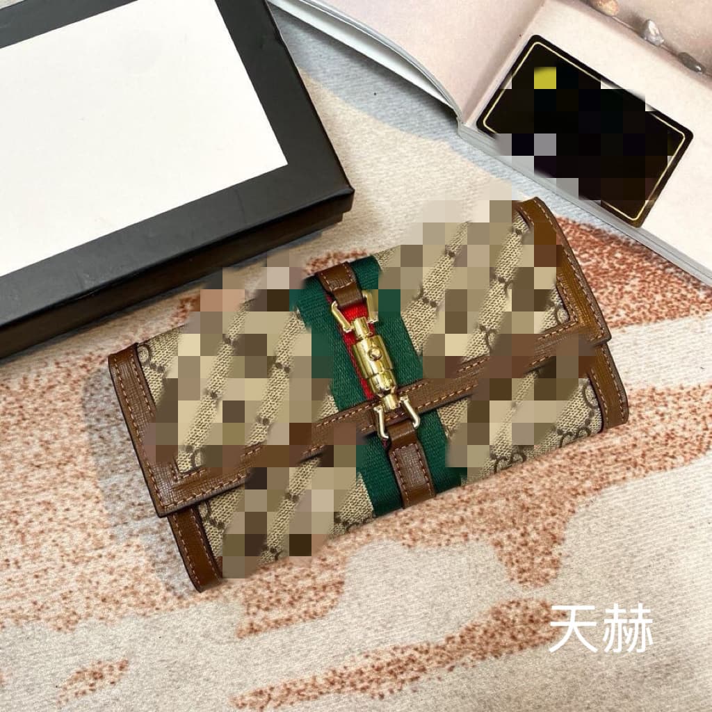 Premium New Versatile Autumn Winter Gucci Compact Noble Classic Double G Canvas Elegant Noble Versatile