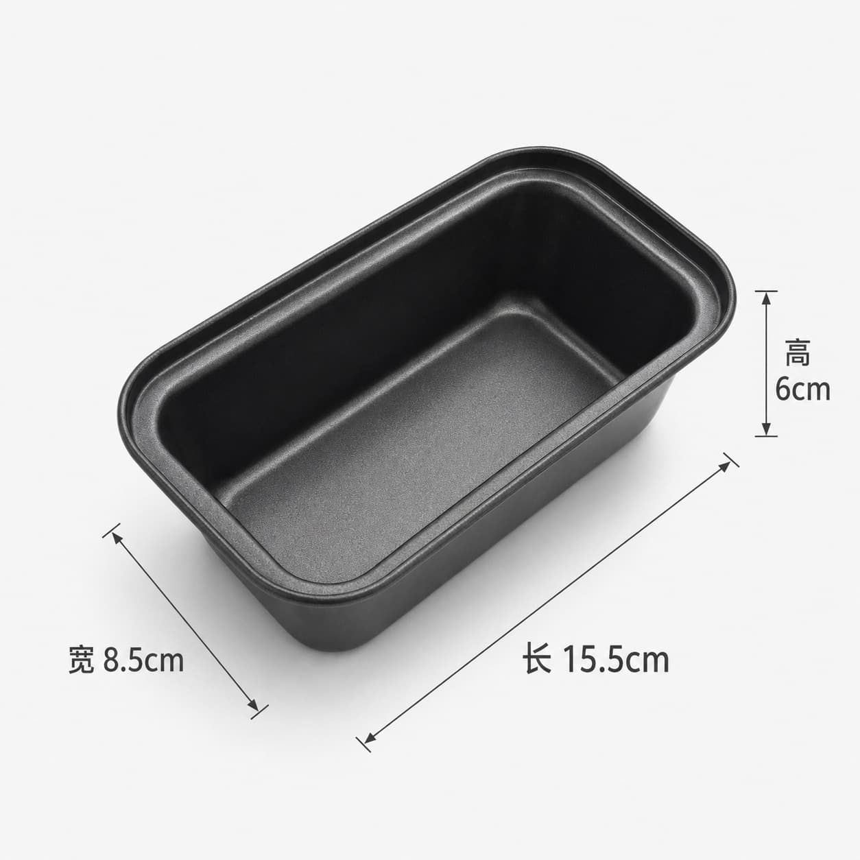 Carbon Steel Corrugated Covered Toast Box 450g Baking Tool Toast Cake Bread Mold Cake Pan Factory Wholesale