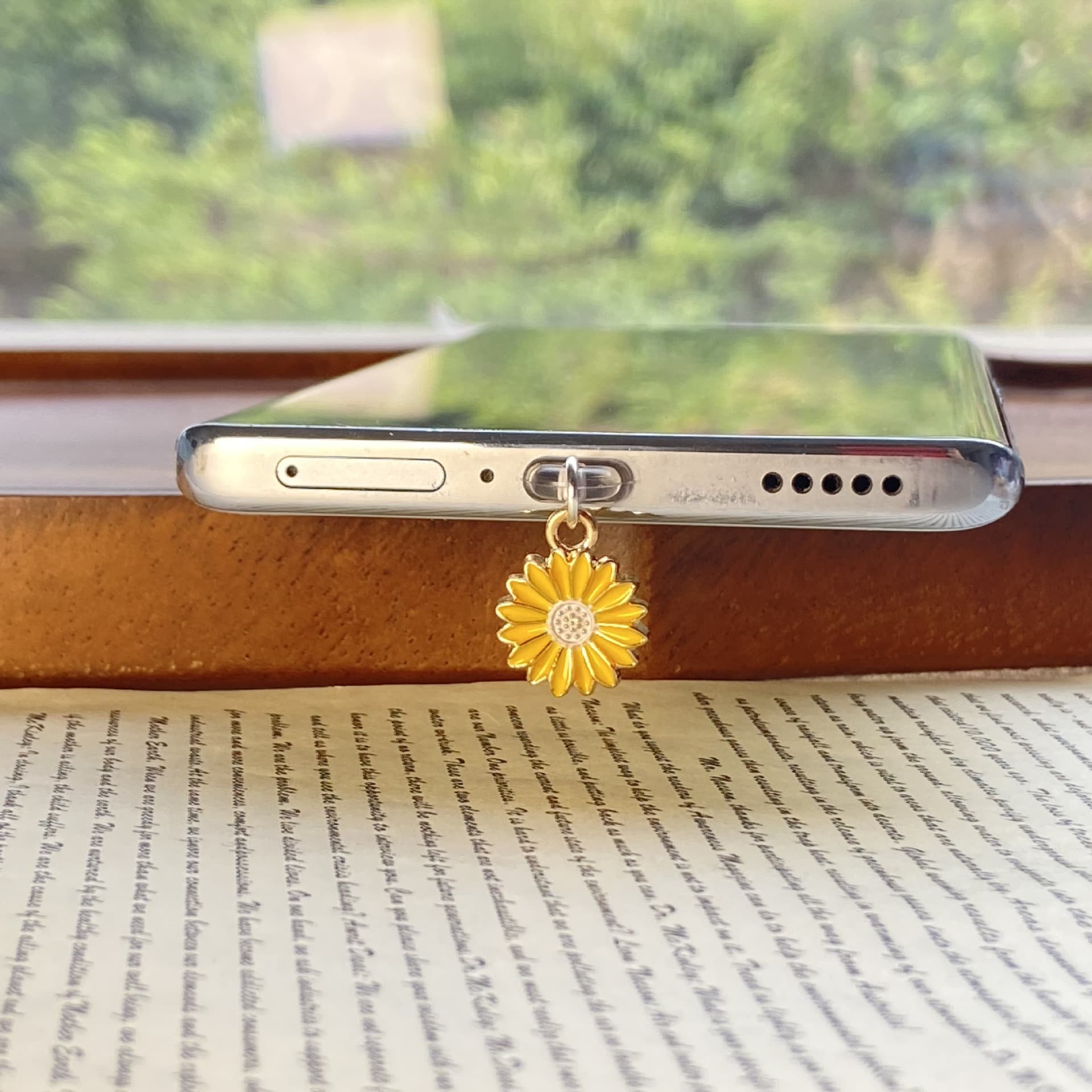 Sunshine Candy Orange Series Dust Plug Type-C New Year Tablet All-in-One Anti-Closing Headphones Android
