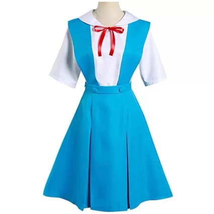 Ayanami Rei Asuka cos costume two-dimensional animation cosplay costume Evangelion cos costume female Halloween