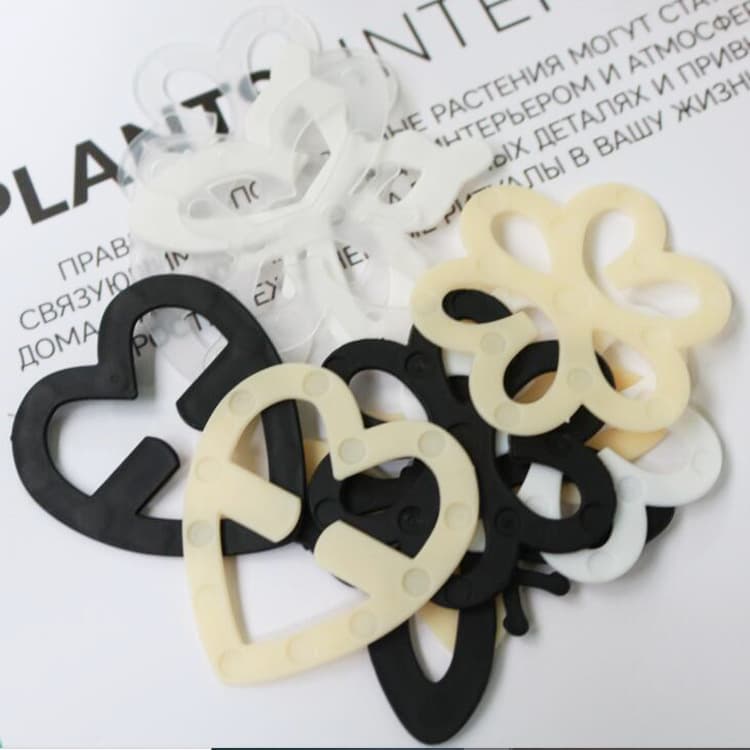 Bra Strap Anti-Slip Hook, Invisible Heart-Shaped Butterfly Flower Hook, Full Color Range, Cross-Border Supply, Strap Pull Hook