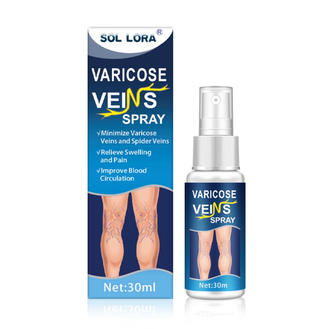 SOL LORA Amazon Temu Cross-Border Vein Spray Leg Massage for Varicose Vein Care