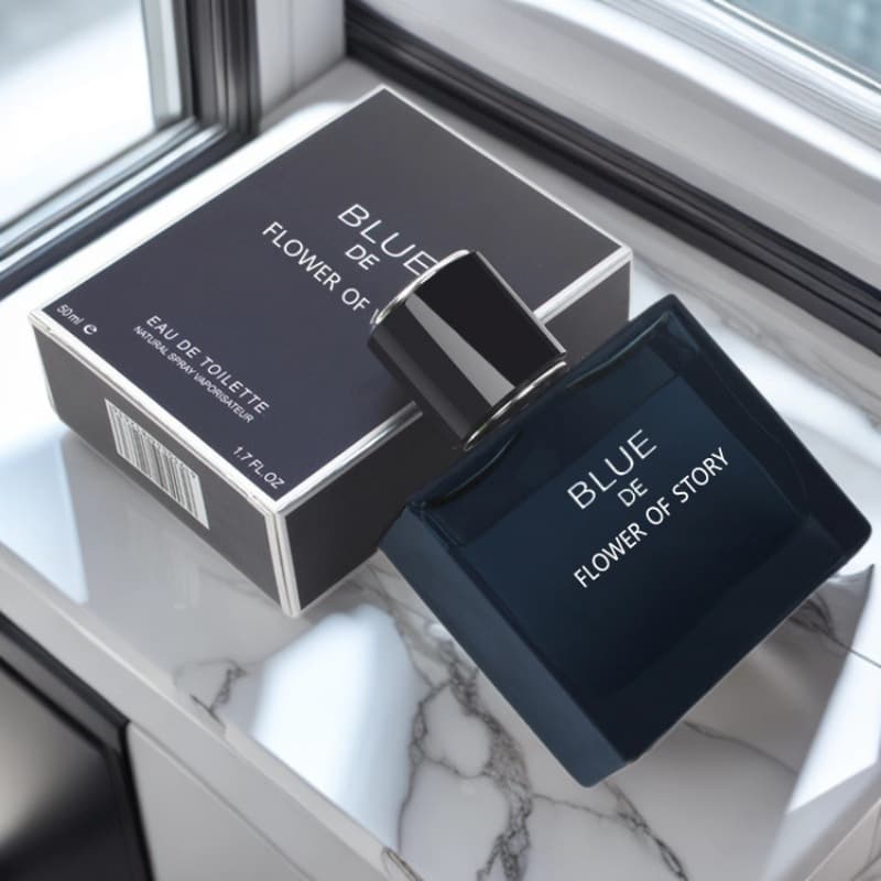 Cross-border Cologne Blue Men's Perfume Long-lasting Floral Fresh Strong Fragrance Designer Perfume Set Wholesale