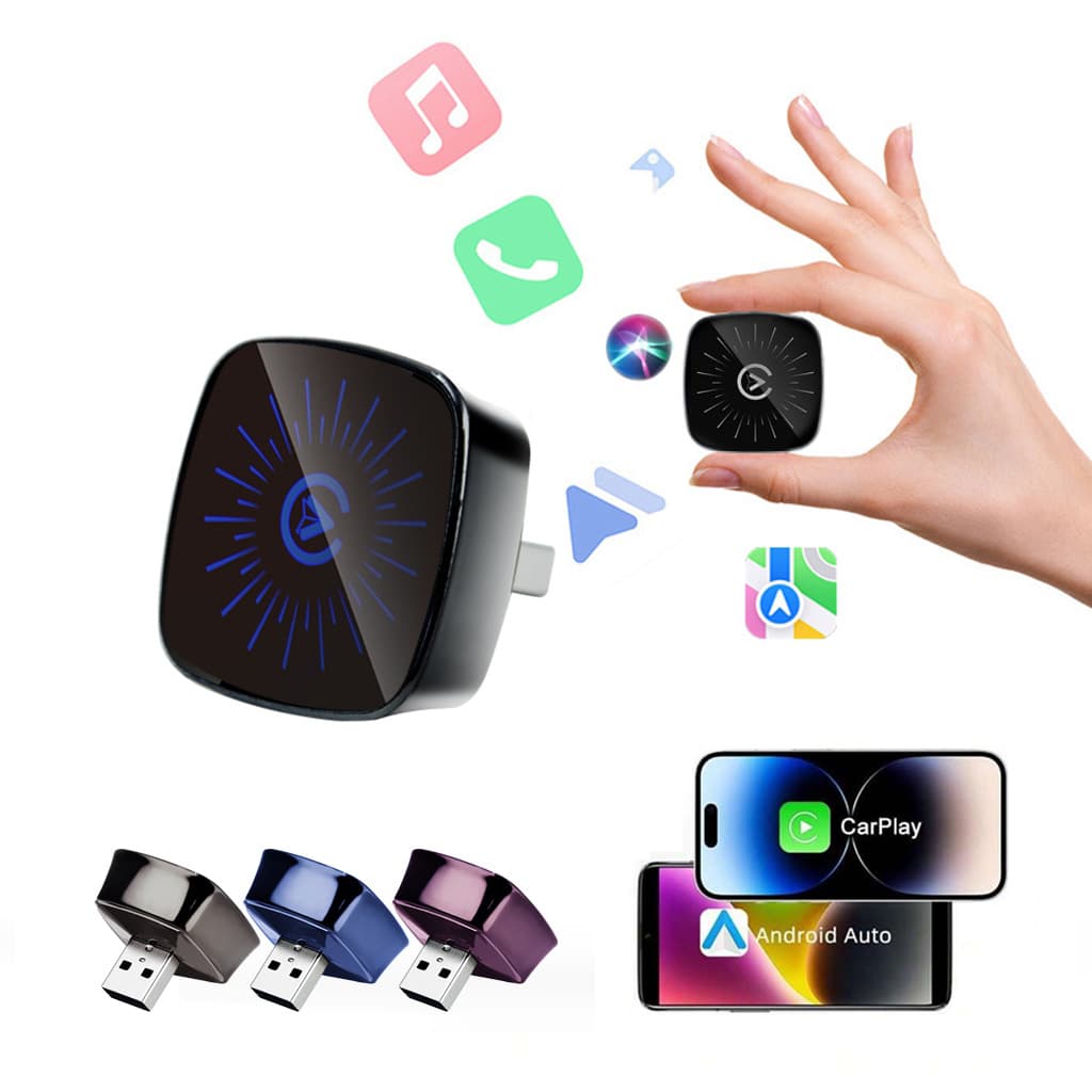 carplay box wired to wireless car carplay wireless adapter with adapter cable