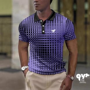 Casual Summer Short Anime Fashion Pole for New Trend Short Sleeve Top Polo Shirt Sports Casual Short Sleeve