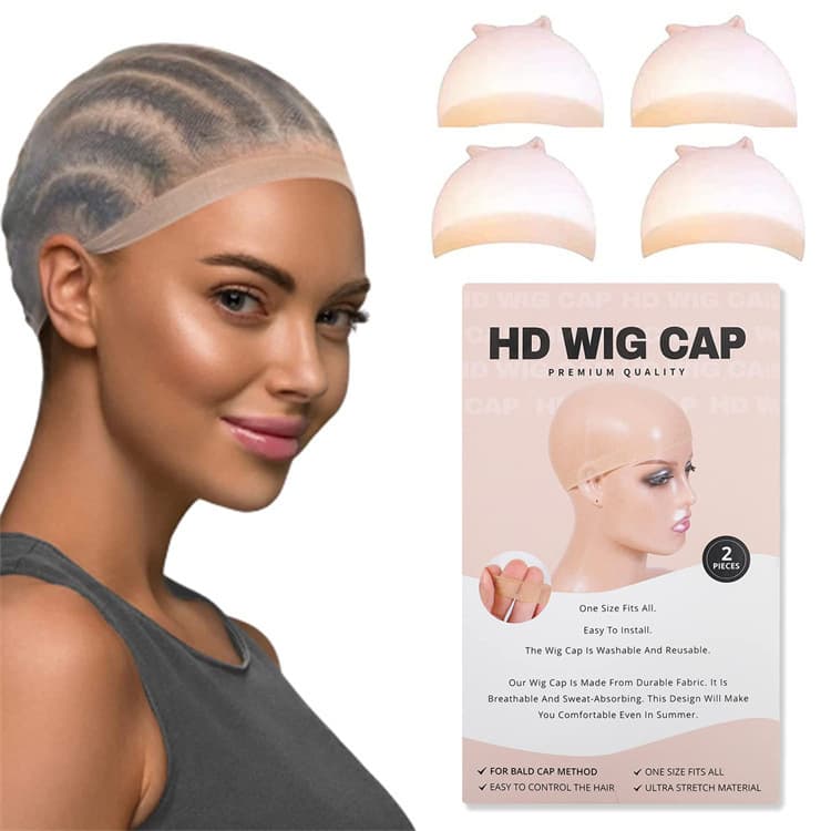 Factory Stock European and American Style Wig Cap HD WIG Universal Skin Tone High Elasticity Ultra-Clear Wig Net