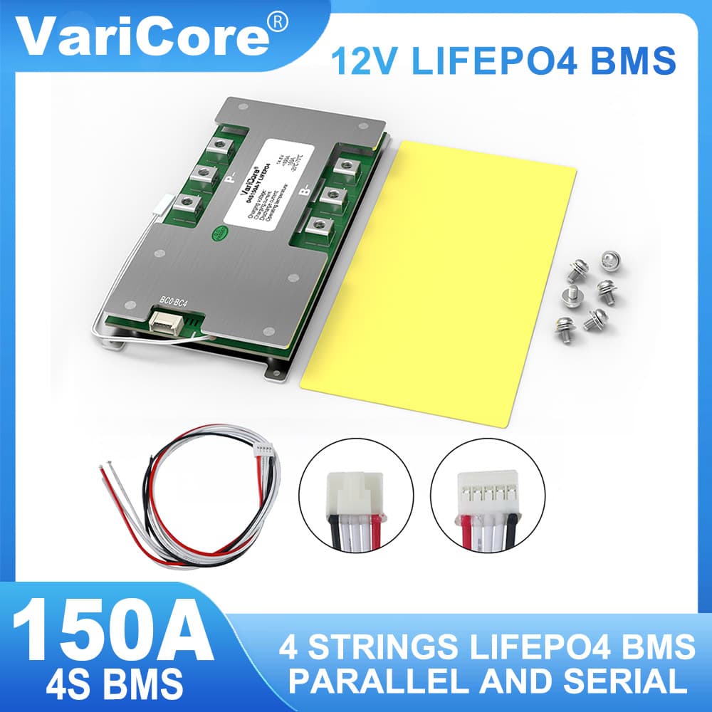 VariCore 4S BMS 12V 150A high power lithium iron phosphate battery protection board management system