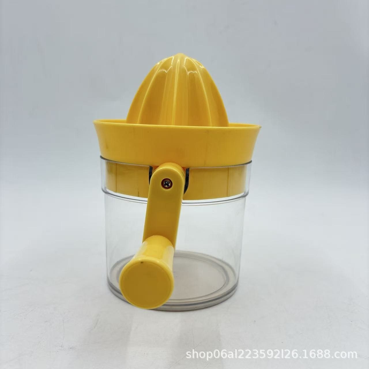 Manual Fruit Juicer for Export, Hand-Crank Orange Lemon Press, Pulp Separator Juicer