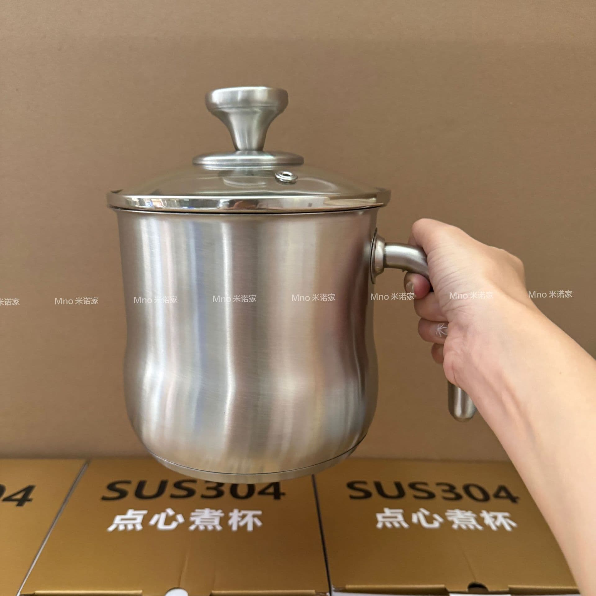 Minuo Home Deep Thick Soup Pot Steamer 304 Stainless Steel Large Capacity Broth Pot for Chicken Soup Stewing