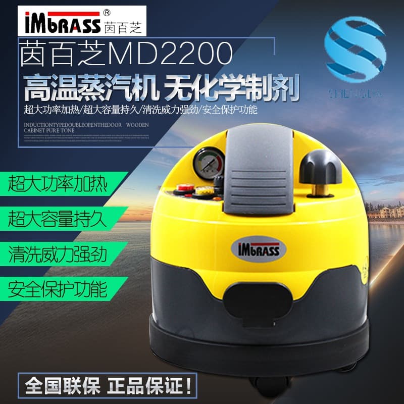 Yinbaizhi MD2200 High-Temperature Car Steam Sauna Disinfection Cleaning Machine Car Supplies Dirt and Oil Removal Accessories