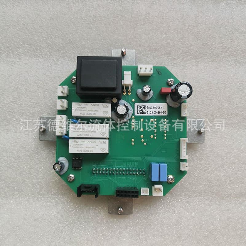 German AUMA Electric Actuator AC01.2 Controller Z045.950/05-11 Relay Board