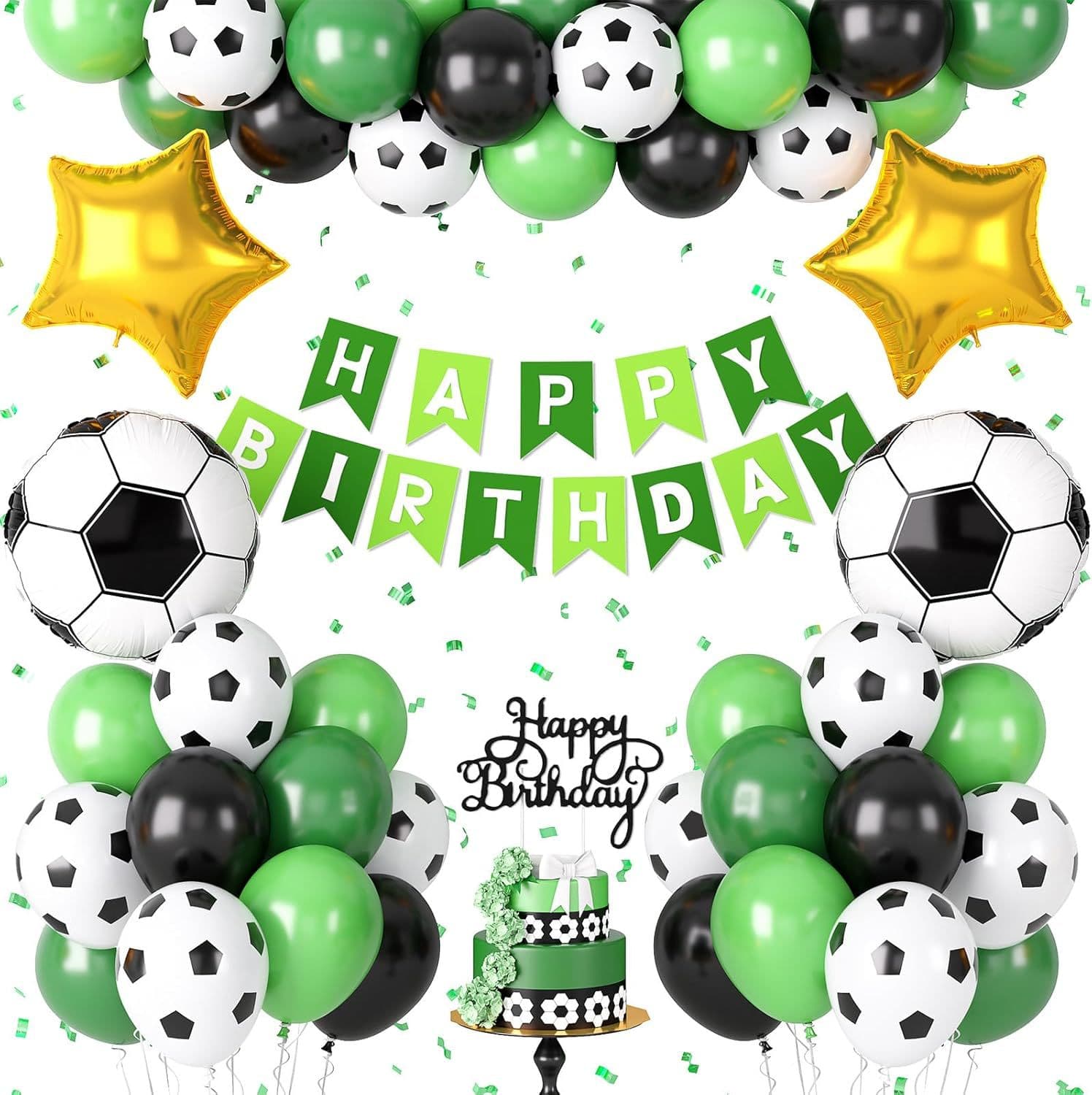 New Football World Cup Theme Birthday Party Decoration Balloons Background Wall Decoration Kit Balloon Wholesale