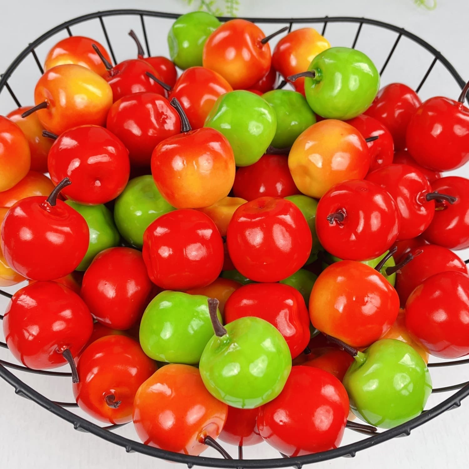 Direct factory 35 foam small fruits, mini simulated small apples, red apple models, fake apple decorative props