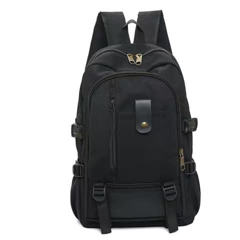 2022 New Men's Casual Travel Canvas Backpack, Large Capacity Fashion Backpack for Students