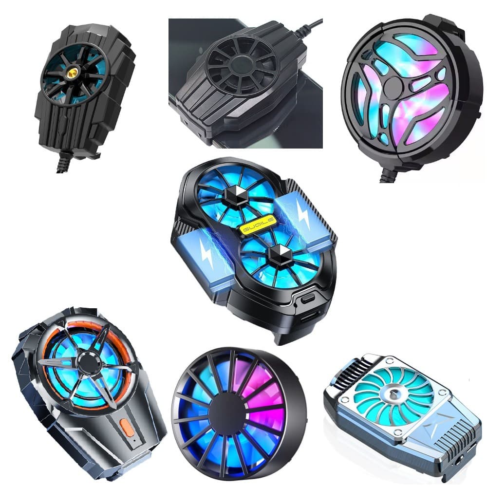 Cross-border Multi-Model Air-Cooled Phone Fans G6 FS01 AL06 Hot Selling with Drop Shipping