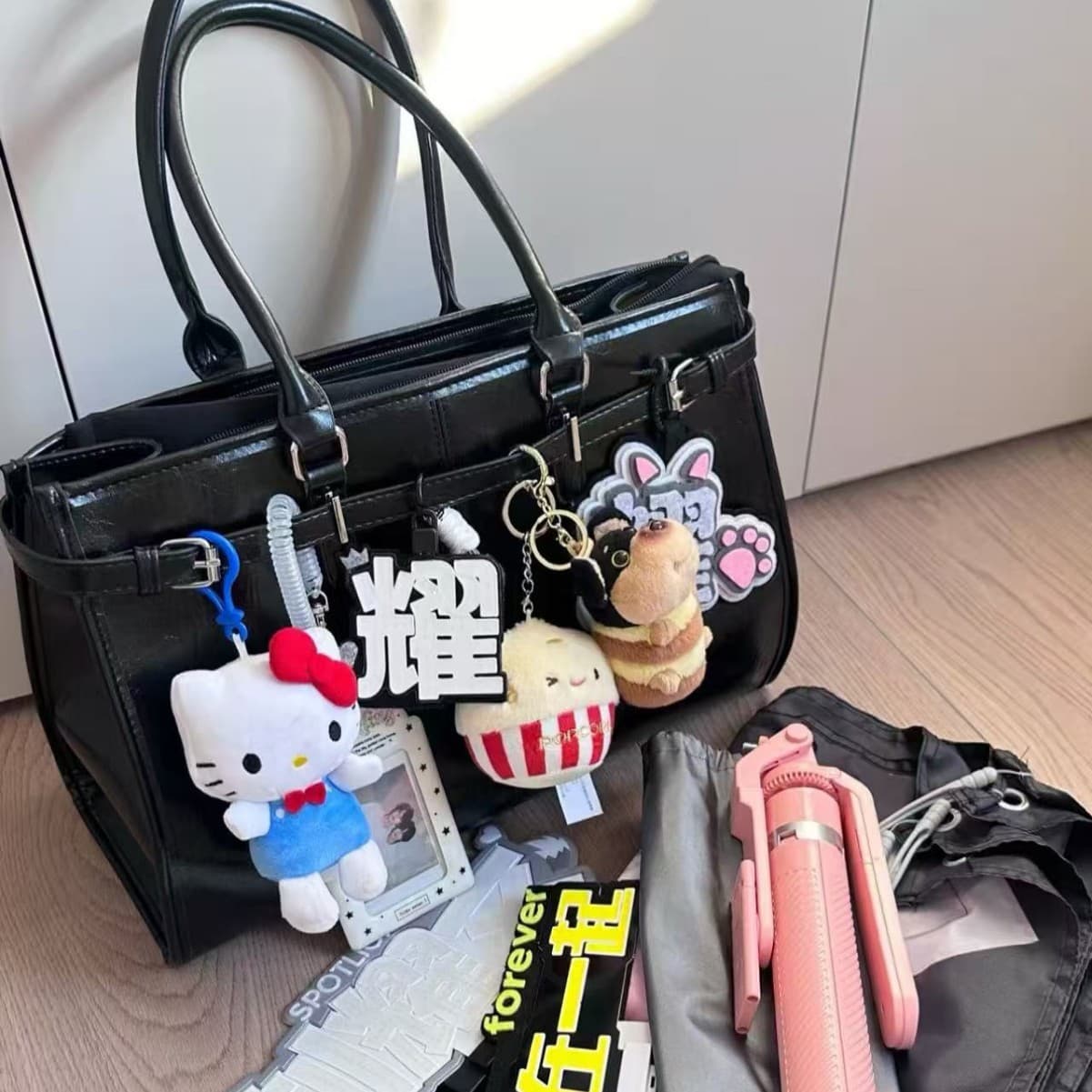 Concert Hiding Bag, Fan Bag, Large Capacity Tote Bag, Hidden Stand Bag, Hidden Handle Bag, Hidden Light Board Secret Pocket Bag