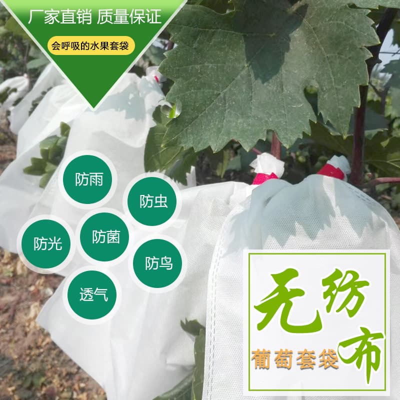 [Bulk Discounts Available] Non-woven grape bags, waterproof, bird-proof, insect-proof, breathable fruit bags suitable for outdoor use.