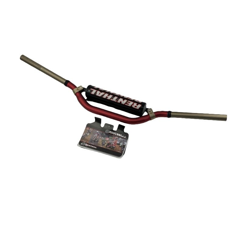 Dirt Bike Double Tapered Handlebar RENTHAL Crossbar Pad 997 Clamp R Brand 82cm