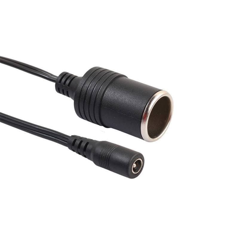 Car Cigarette Lighter Socket 5.5*2.1 DC Female Socket Power Cable High Power Female Socket Converter Cigarette Lighter Plug