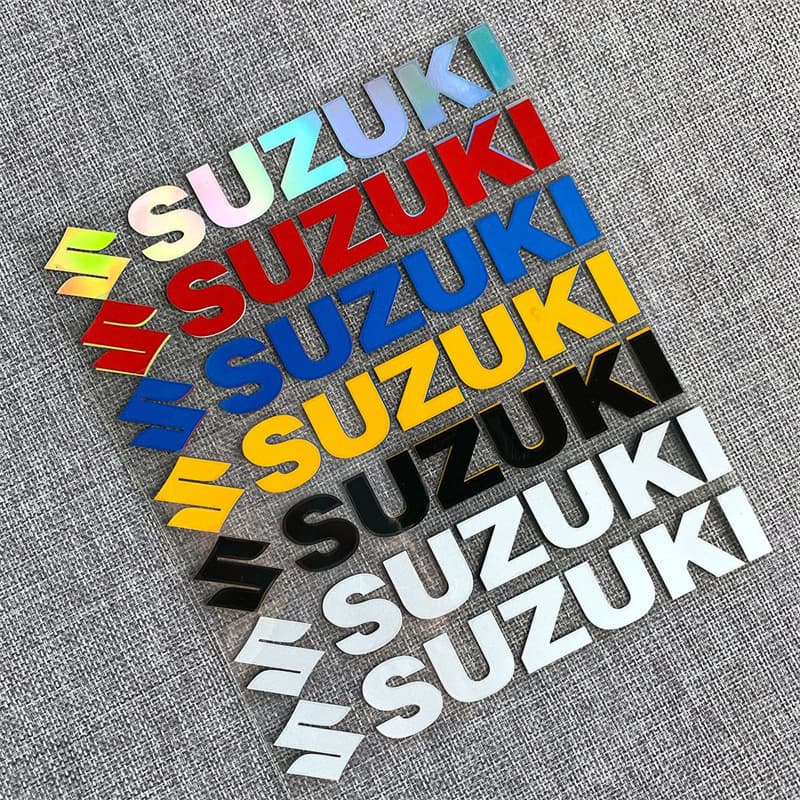 Compatible with Suzuki SUZUKI Reflective Sticker for Motorcycle UY/USR Dolphin 125/DL/GSX250R Decorative Sticker