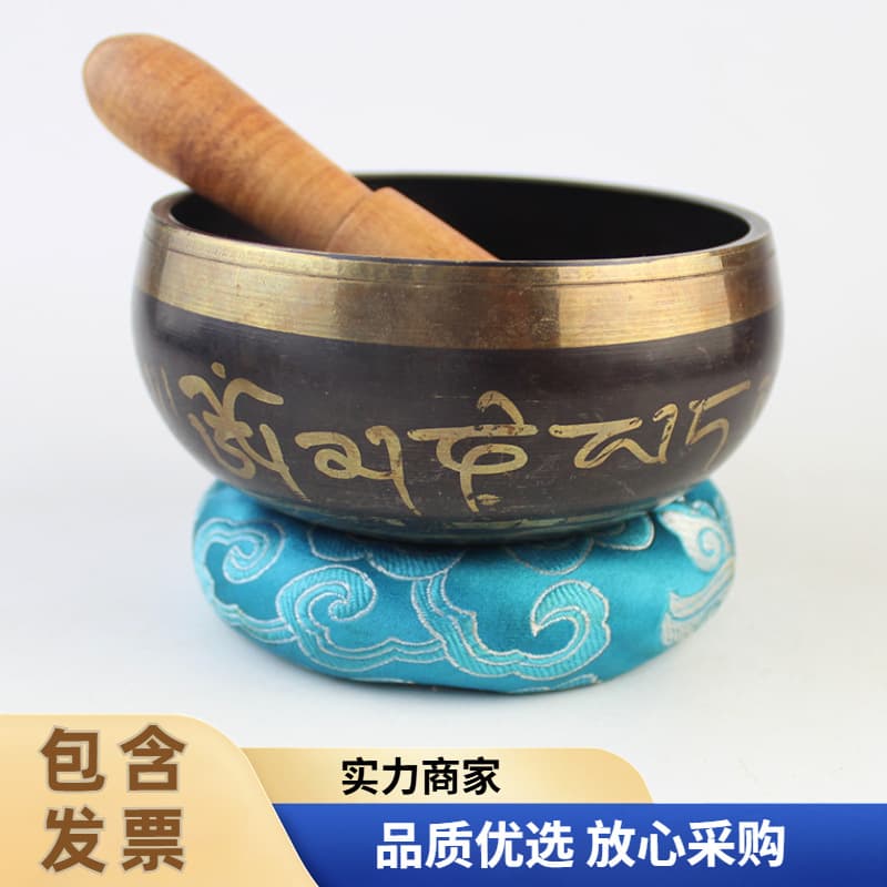 Wholesale of Nepalese yoga calming bowls, singing Buddha sound bowls, Tibetan singing bowls, random selection of new and old styles