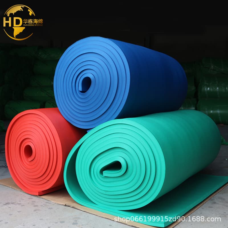 Supply of Closed-Cell NBR Sponge Sheet, High Elasticity Shock Absorption Cushion, Polyurethane Filling Cotton, SBR Rubber-Plastic Foam Block