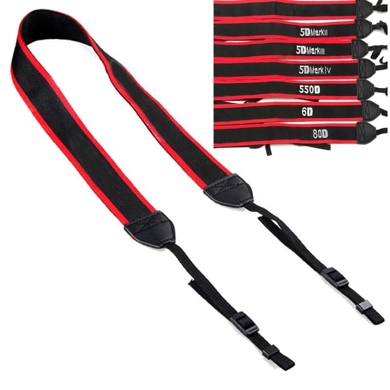 Compatible Canon Embroidered Camera Shoulder Strap DSLR Camera Strap Compatible with Canon Clear Embroidery