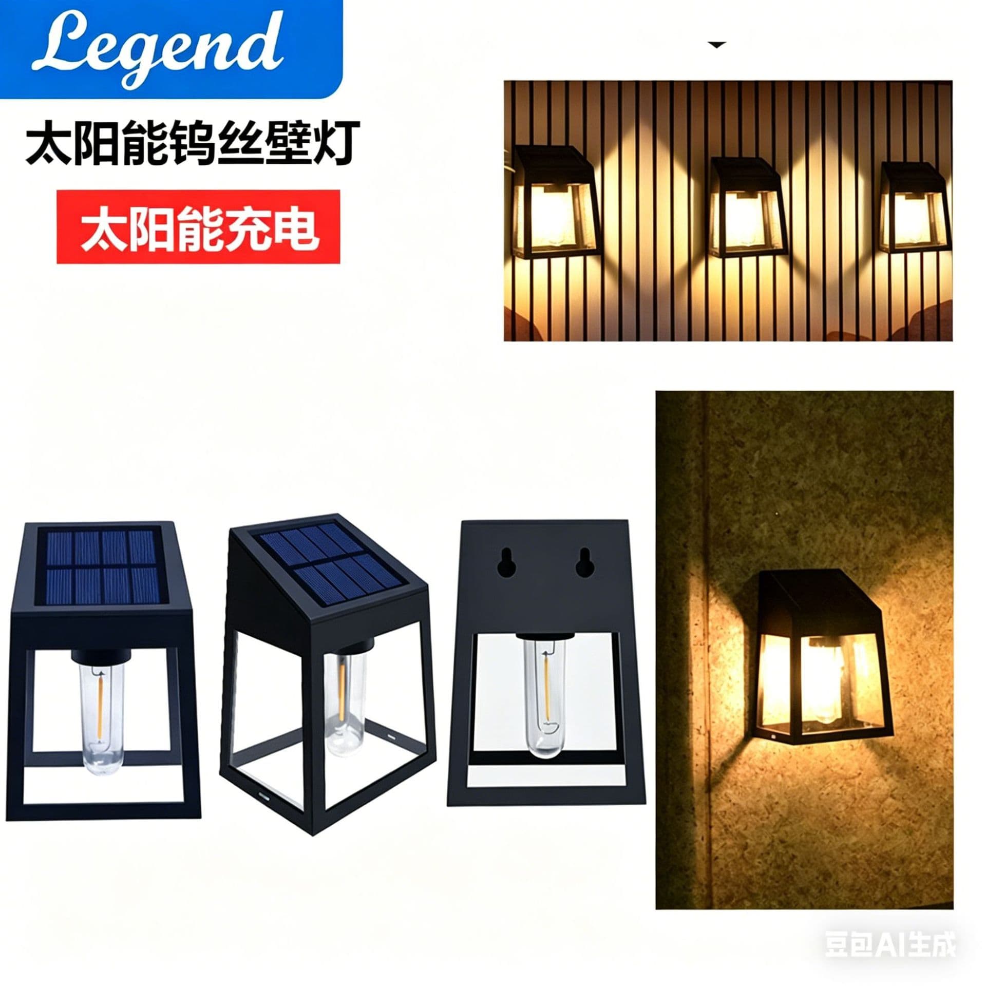 Cross-border Solar Outdoor Lawn Light Garden Night Light LED Decorative Light Villa Ground Insert Light New Product