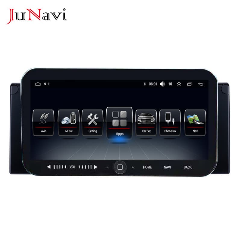 For BMW X5 E53 Car Center Console Navigation Bluetooth Multimedia Player 10.25 Inch Built-in DSP