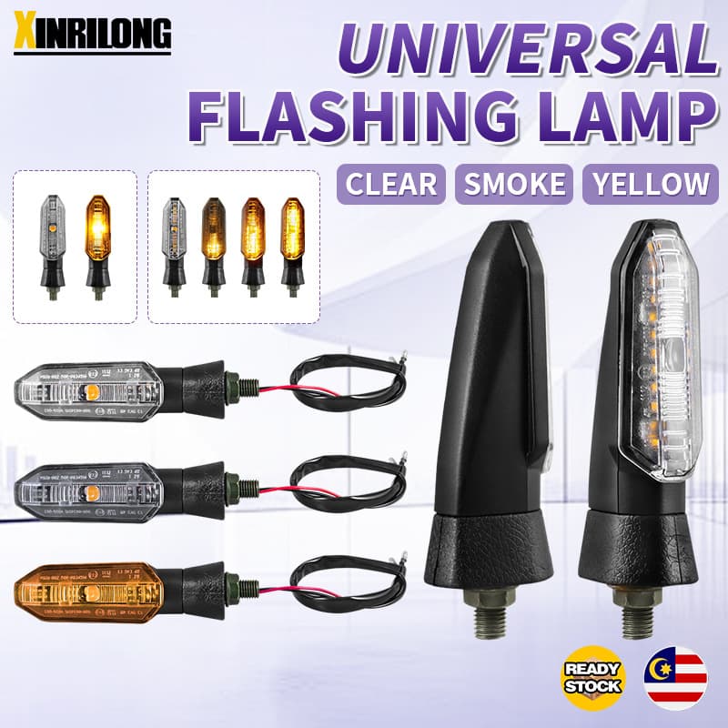 Universal LED Turn Signal Lights for Honda Suzuki Kawasaki Yamaha Motorcycles - Export Model