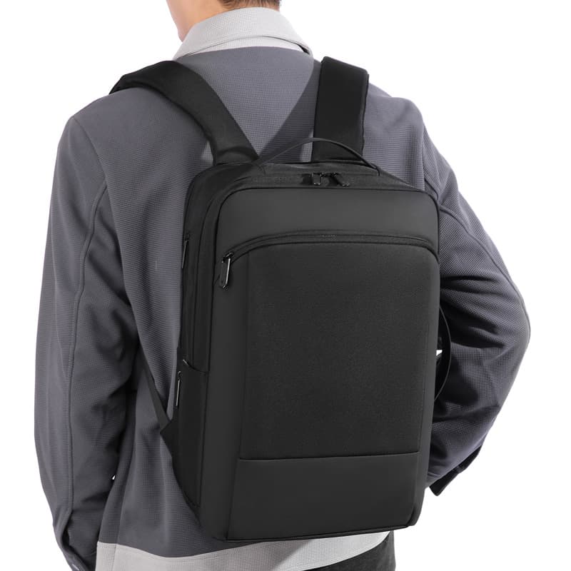 New Cross-Border Large Capacity Expandable Backpack Fashionable Trendy Laptop Backpack Business Commute Simple Backpack Wholesale