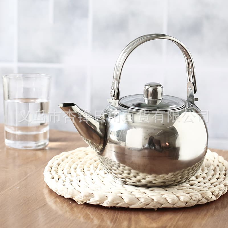 Wholesale stainless steel miniature teapots, kettles, tableware for hotels, restaurants, and canteens; teapots and kettles.