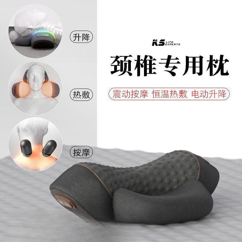 Factory Direct Cervical Pillow Neck Protection Sleeping Massage Spine Traction Heat Application Sleep Aid Neck Pillow