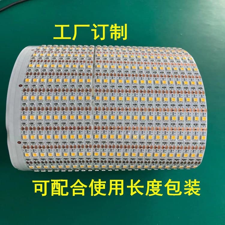 5V Warm White 2835 LED Strip, One Light One Cut Wood Desk Lamp Light Source, Direct Manufacturer, Customizable on Demand