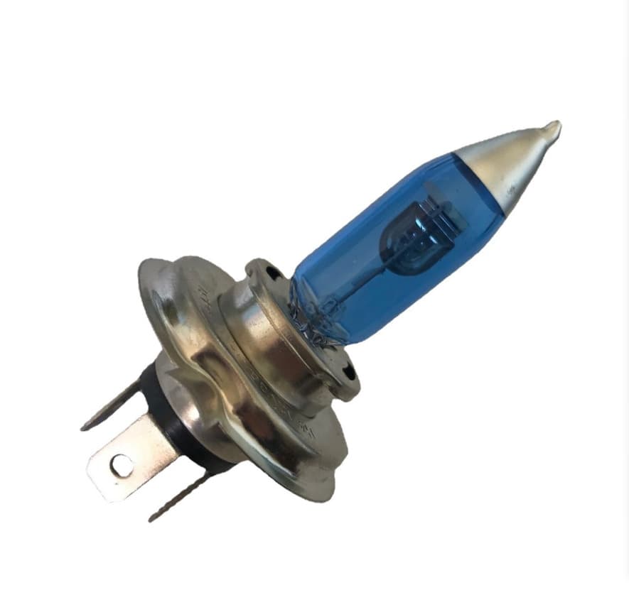 Motorcycle headlight H4 12V35W white quartz halogen bulb H4P43T electric vehicle bulb
