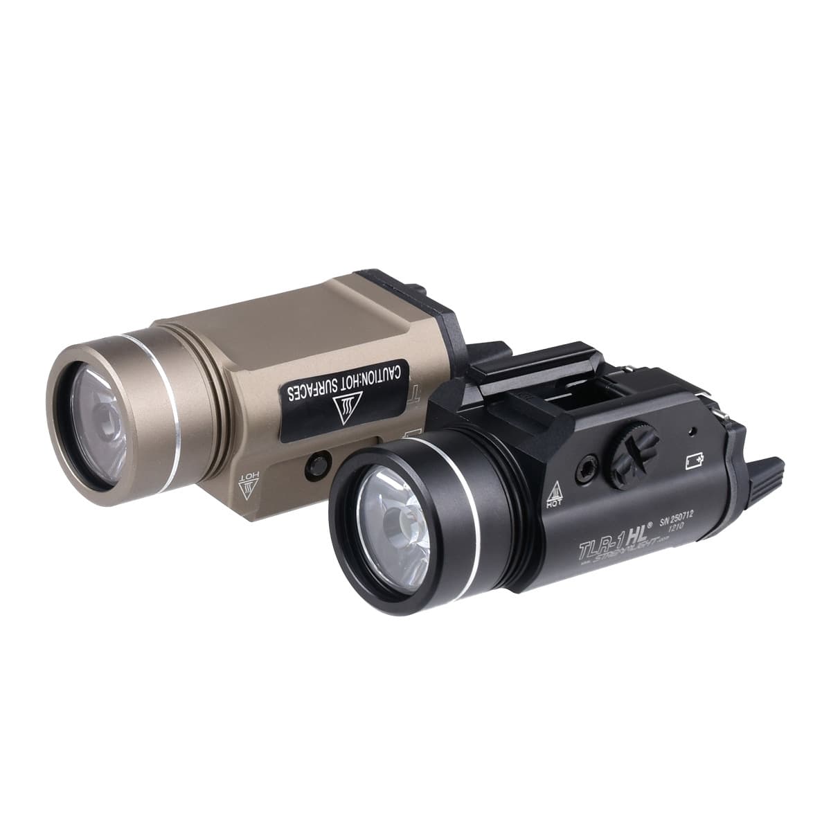 Cross-border TLR-1 high lumen LED bright light tactical flashlight tactical P1 under-hanging flashlight white light flash