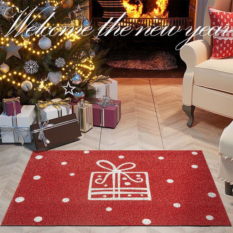 Cross-border Hot-selling Letter Household Entrance Door Dirt-resistant Waterproof Wire Loop Doormat Entryway Wear-resistant Easy-care Carpet Dropshipping