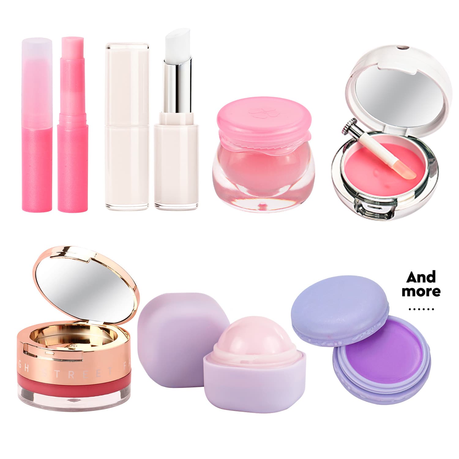 Multiple Foreign Trade Lip Care Products Fruit Flavored Lip Balm Lip Mask Lip Scrub Custom Printing Logo