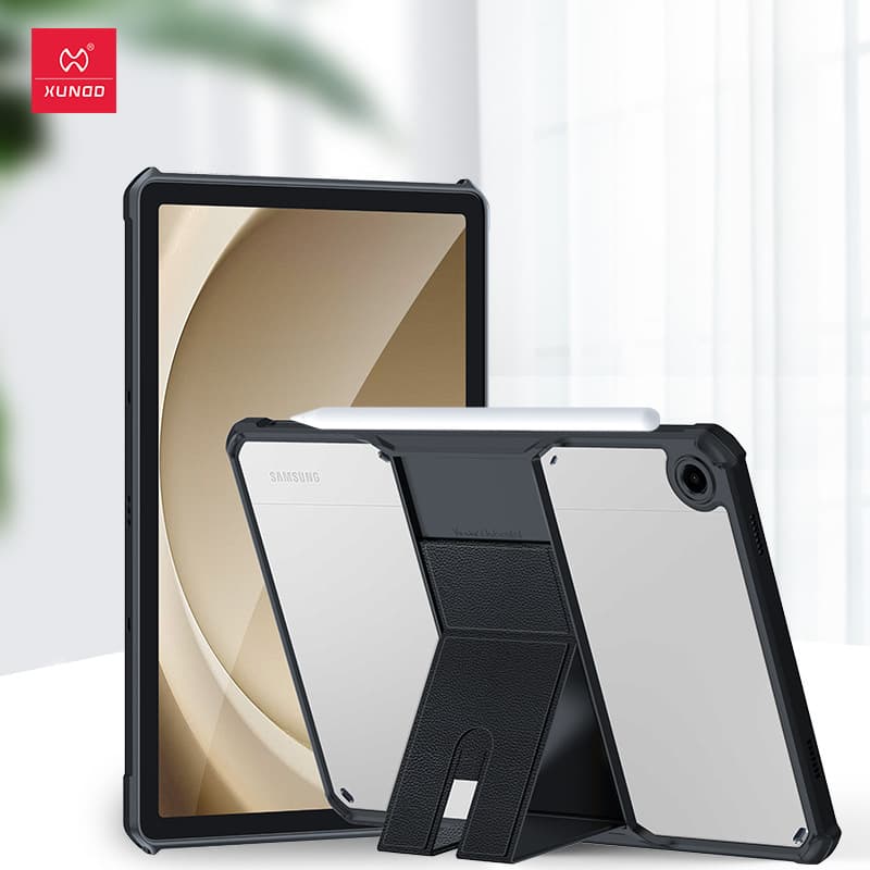 XunDi Samsung Tab A9 plus 11 Inch Stand Shell Protective Case Shockproof Heat Dissipation for Samsung Galaxy Tab A9