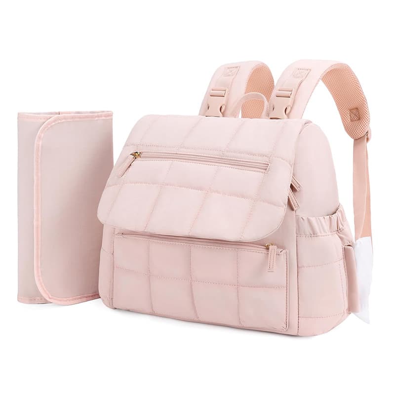Amazon New Diaper Backpack Inflatable Baby Diaper Bag with Insulated Pocket Travel Diaper Bag with Changing Pad