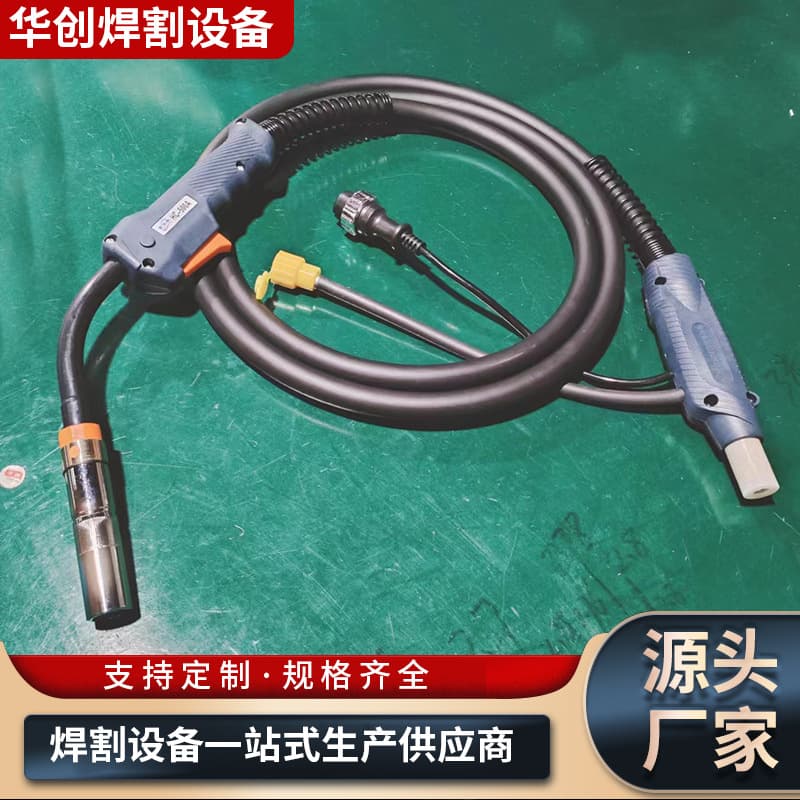 Xinghan CO2 Welding Torch, 500A 3m Carbon Dioxide Gas Shielded Welding Torch Supply