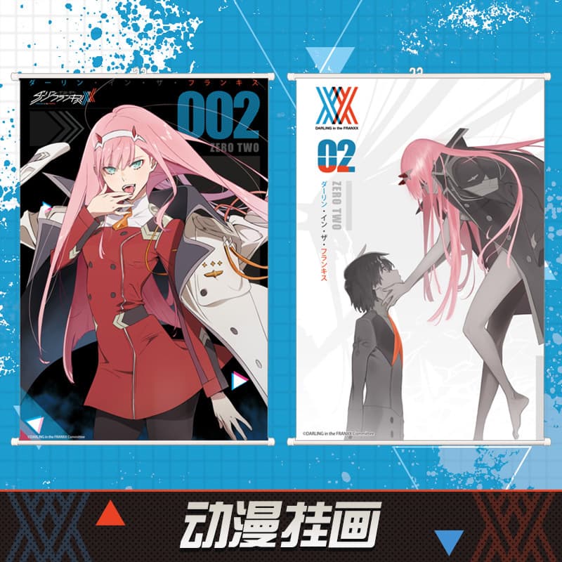 Xingbai Genuine DARLING in the FRANXX 02 - Painter's Choice for Nordic Style Wall Hanging
