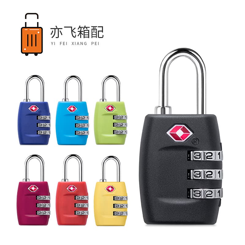 Amazon Best Seller In Stock TSA335 Customs Lock TSA Padlock TSA Combination Lock for Lockers