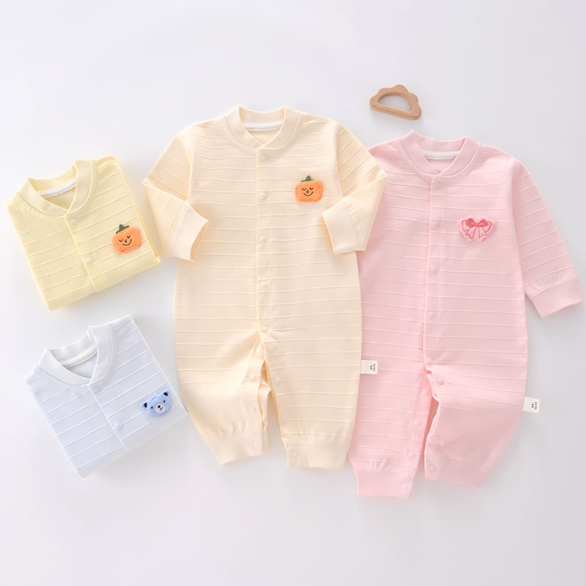 Baby Romper Spring Autumn Cotton Long Sleeve A-Class Newborn Infant Bodysuit Drop Shipping