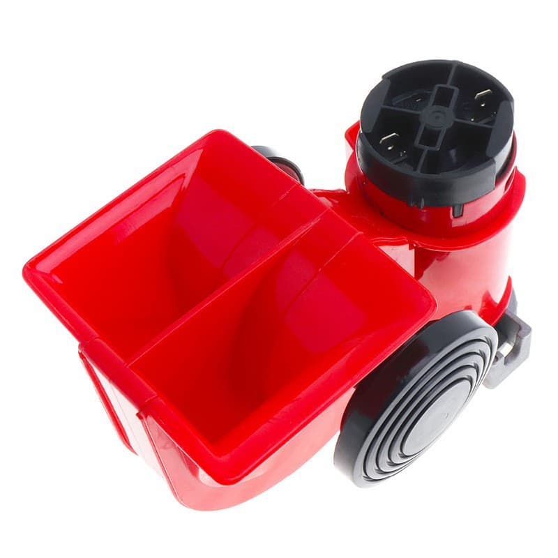 Car Horn 12V 136db Red Snail Compact Air Horn for Car Truck Motorcycle Air Pump Horn