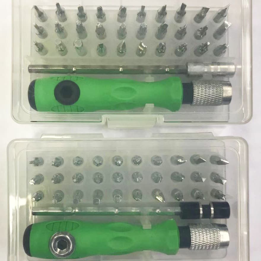 32-in-1 Precision Screwdriver Set for Phone Disassembly and Repair Tool with Cross and Flat Head CRV Bits Multi-Purpose Screwdriver