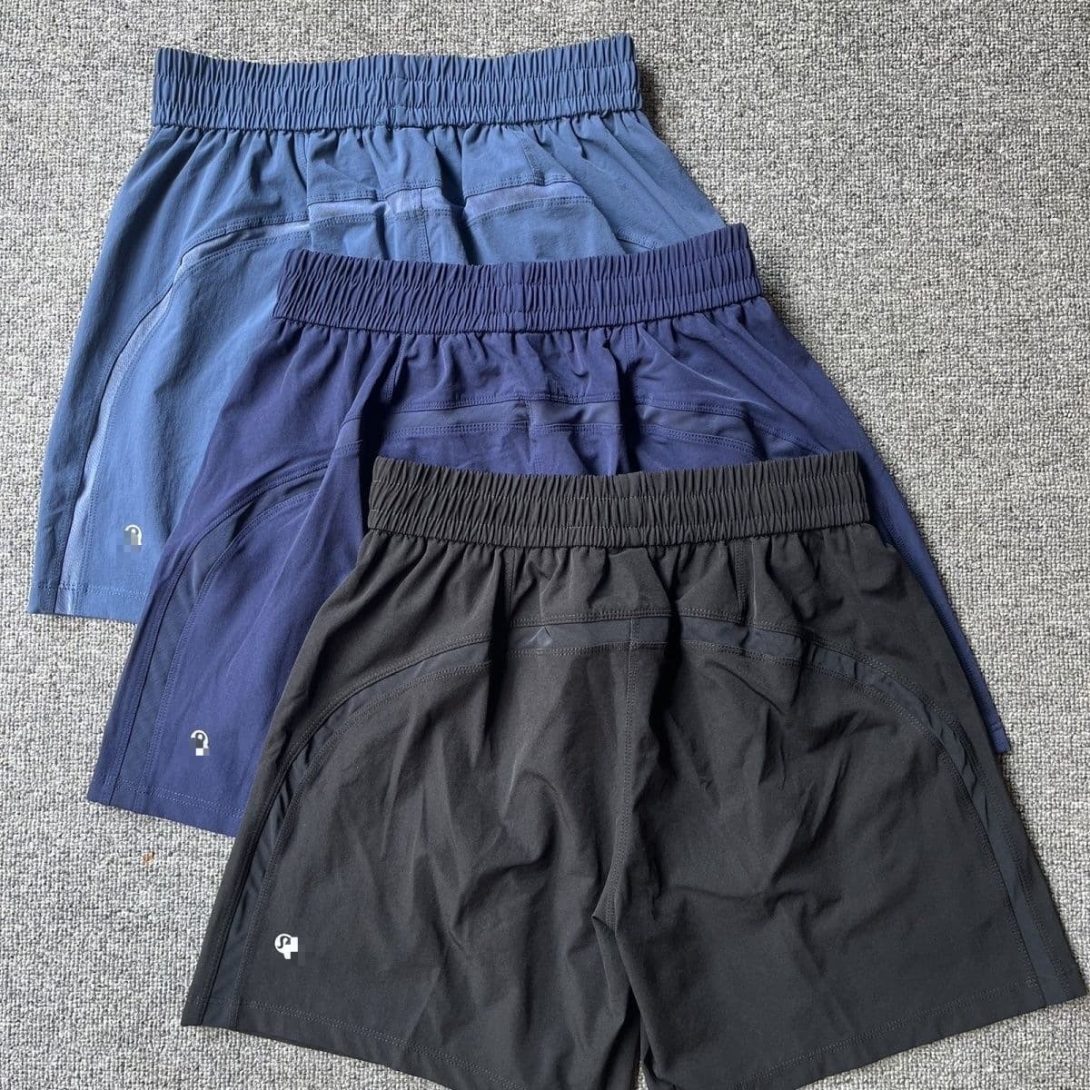 lu summer trendy quick-drying men's shorts sports quarter pants quick-drying pants running outdoor fitness